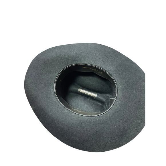 Cody James 2X Wool Felt Size 7 5/8 “DENVER” Belted Western Cowboy Hat Black EUC - Picture 3 of 3